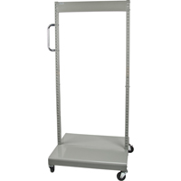 Mobile Tilt Bin Rack - Cart Only, Double-sided, 26-1/4" W x 22" D x 57-1/2" H SPOC Demo