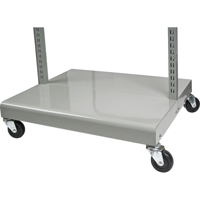 Mobile Tilt Bin Rack - Cart Only, Double-sided, 26-1/4" W x 22" D x 57-1/2" H SPOC Demo