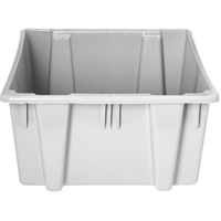 Stack & Nest Palletote Box, 13" x 15.5" x 19.5", Grey SPOC Demo