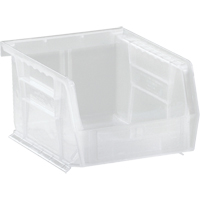Bac transparent ultra empilable & suspendable, 4-1/8" la, 3" h x 5-3/8" p, Transparent SPOC Demo