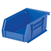Bac empilable & &agrave; suspendre, 4-1/8" la, 3" h x 7-3/8" p, Bleu SPOC Demo