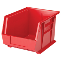 Bac empilable & &agrave; suspendre, 8-1/4" la, 7" h x 10-3/4" p, Rouge SPOC Demo