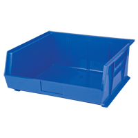 Bac empilable & &agrave; suspendre, 16-1/2" la, 7" h x 14-3/4" p, Bleu SPOC Demo