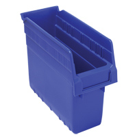 Bacs pour &eacute;tag&egrave;re Store-Max, 4-3/8" la x 8" H x 11-5/8" p, Bleu, Capacit&eacute; 44 lb SPOC Demo