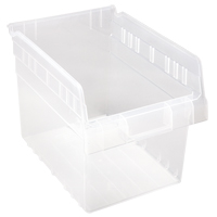 Bacs pour &eacute;tag&egrave;re Store-Max, 8-3/8" la x 8" H x 11-5/8" p, Transparent, Capacit&eacute; 44 lb SPOC Demo