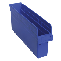 Bacs pour &eacute;tag&egrave;re Store-Max, 4-3/8" la x 8" H x 17-7/8" p, Bleu, Capacit&eacute; 56 lb SPOC Demo