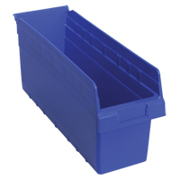 Bacs pour &eacute;tag&egrave;re Store-Max, 6-5/8" la x 8" H x 17-7/8" p, Bleu, Capacit&eacute; 56 lb SPOC Demo