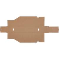 Boîtes profondes en carton ondul&eacute;, 2-7/8" la x 11-1/4" p x 4-1/2" h, Beige SPOC Demo