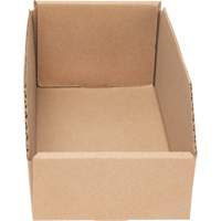 Boîtes profondes en carton ondul&eacute;, 5-3/4" la x 11-1/4" p x 4-1/2" h, Beige SPOC Demo