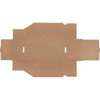 Boîtes profondes en carton ondul&eacute;, 5-3/4" la x 11-1/4" p x 4-1/2" h, Beige SPOC Demo