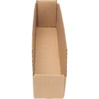 Boîtes profondes en carton ondul&eacute;, 1-7/8" la x 17-1/8" p x 4-1/2" h, Beige SPOC Demo