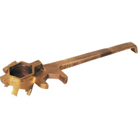 Deluxe Non-Sparking Drum Wrench, 1-1/4" Opening, 3-1/4" Handle, Bronze Alloy SPOC Demo