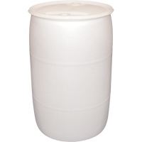 Polyethylene Drums, 55 US gal (45 imp. gal.), Closed Top, Natural SPOC Demo