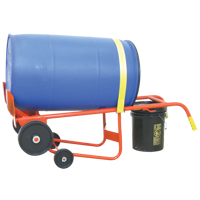 Chariot pour baril de s&eacute;rie 50BTW, Fabriqu&eacute; en Acier, 30 - 85 gal. US (25 - 70 gal. imp.) SPOC Demo