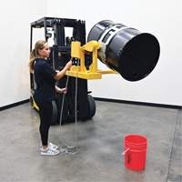 Fork Mounted Drum Carrier, For 55 US Gal. (45.8 Imperial Gal.) SPOC Demo
