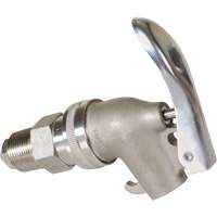 Manual Drum Faucet, Stainless Steel, 3/4" NPT SPOC Demo