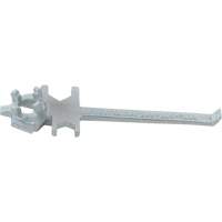 Single Ended Specialty Bung Nut Wrench, 1-1/2" Opening, 7-1/2" Handle, Zinc Cast Steel SPOC Demo
