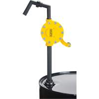 Rotary Type Drum Pump, Polypropylene, Fits 15 - 55 US Gal., 8 oz./Stroke SPOC Demo