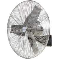 Stainless Steel Food Service Washdown Air Circulating Fans, Industrial, 1 Speed, 20" Diameter SPOC Demo