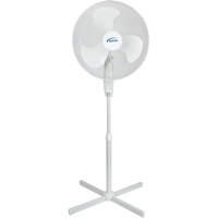 Oscillating Pedestal Fan, Commercial, 3 Speed, 18" Diameter SPOC Demo