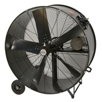 Ventilateur tambour robuste et fixe &agrave; courroie, Industriel, 2 vitesses, Diam&egrave;tre de 42" SPOC Demo