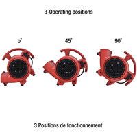 Air Mover, 550 CFM SPOC Demo