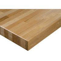 Dessus d'&eacute;tabli en bois dur stratifi&eacute;, 84" la x 30" p, Bordure Carr&eacute;e, &eacute;paisseur 1-3/4" SPOC Demo