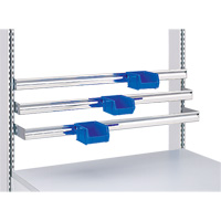 Modular Ergonomic Workstations - Light-Duty Parts Bin Rails SPOC Demo