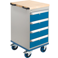 Mobile Cabinet Benches- Assembly Kits, Single SPOC Demo