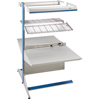 Arlink Preconfigured Workstation, 60" W x 56" D x 84" H, Double Sided Add-On SPOC Demo