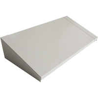 All-Welded Concorde - Heavy-Duty Lockers Sloping Top, 3 Bank, 18" D x 36" W x 6" H, Grey, Steel SPOC Demo