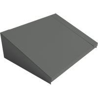 All-Welded Concorde - Heavy-Duty Lockers Sloping Top, 2 Bank, 18" D x 24" W x 6" H, Steel SPOC Demo