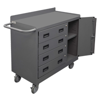 Armoire d'&eacute;tabli mobile, Acier Surface SPOC Demo