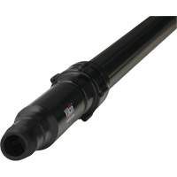 Transport Line Handle, Aluminum/Polypropylene, Telescopic, Euro Threaded Tip, 1-1/4" Diameter, 63" - 109" Length SPOC Demo