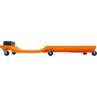 Neon Orange Low Profile Plastic Creeper SPOC Demo