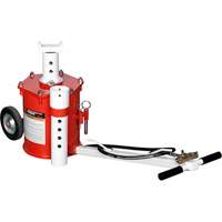 Portable Air Lift Jack, 10 Ton(s) Capacity, 17-3/4" - 49-3/8" H SPOC Demo