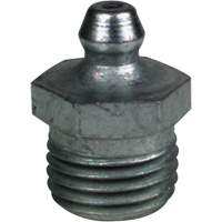Straight Extra-Short Grease Fitting, Steel, 0.25 NPT Thread SPOC Demo