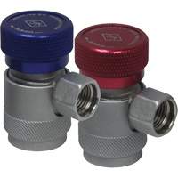 R134a High Side Manual Quick Coupler with Safety Lock SPOC Demo