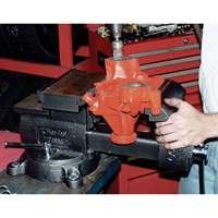 KT4800 Professional Reversible Mechanics Vise, 8" Jaw Width, 4-7/8" Throat Depth, Swivel Base SPOC Demo