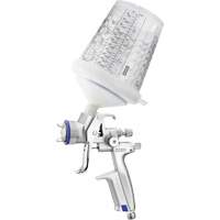 Pistolet de peinture de premi&egrave;re qualit&eacute; 4400?B RP?1,2 SR avec godet RPS 0,3?L, pour les retouches de finitions automobiles, Entr&eacute;e d'air 1/4" NPT, 7,06 pi³/min, Capacit&eacute; 0,3 L, 0,17 psi SPOC Demo
