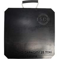 Plaque de support de v&eacute;rin d'une capacit&eacute; de 25 tonnes SPOC Demo