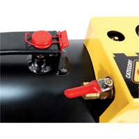 Ensemble de mise en place de talon haute pression de 9 gallons Hurricane "CAT-9", Aluminium SPOC Demo