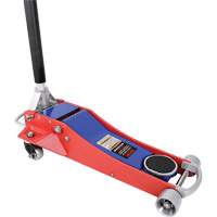 Lightweight Floor Jack, 3 Ton(s) Capacity, 3" Lowered, 19-3/4" Raised, Manual Hydraulic SPOC Demo