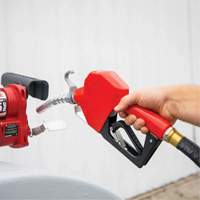 Pistolet de distribution automatique rouge pour essence SPOC Demo