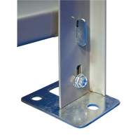 Patte d'assise pour rayonnage enclenchable Interlok SPOC Demo