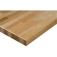 Dessus d'&eacute;tabli en bois dur, 72" la x 36" p, Bordure Carr&eacute;e, &eacute;paisseur 1-1/4" SPOC Demo