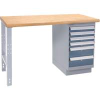 &eacute;tabli industriel, Cap 1000 lb, 30" la x 72" p, 34" h SPOC Demo