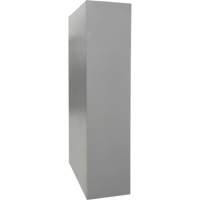 Hi-Boy Storage Cabinet, Steel, 4 Shelves, 72" H x 36" W x 18" D, Grey SPOC Demo