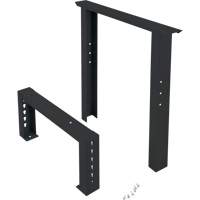 Pattes d'&eacute;tabli pour service industriel, Acier, 24" p x 34" h, Simple SPOC Demo