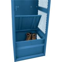 Gear Locker, Steel, 24" W x 24" D x 72" H, Dark Blue SPOC Demo